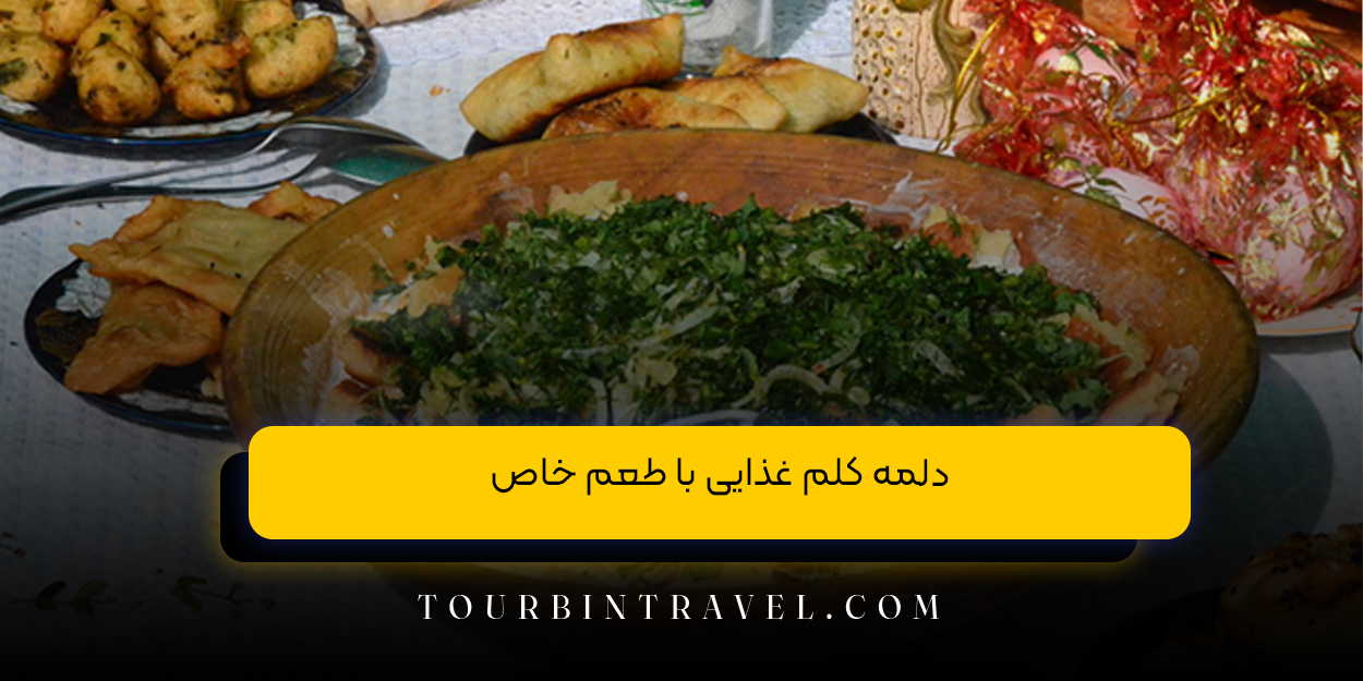 دلمه کلم غذایی با طعم خاص