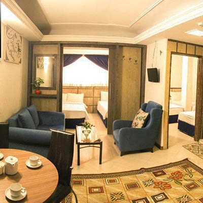 هتل آپارتمان معین درباری مشهد